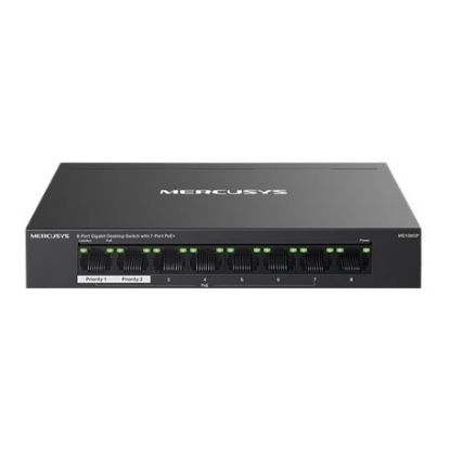 Imagem de Switch de Rede Mercusys 8 Portas Gigabit 7xPoE+ - MS108GP