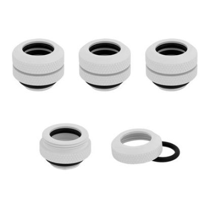 Imagem de Adaptadores Corsair Hydro X Series XF 12mm Branco (Pack4)