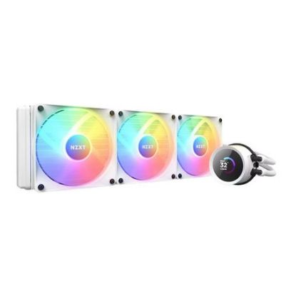 Imagem de Cooler CPU NZXT Kraken 360 LCD RGB Liquid Branco