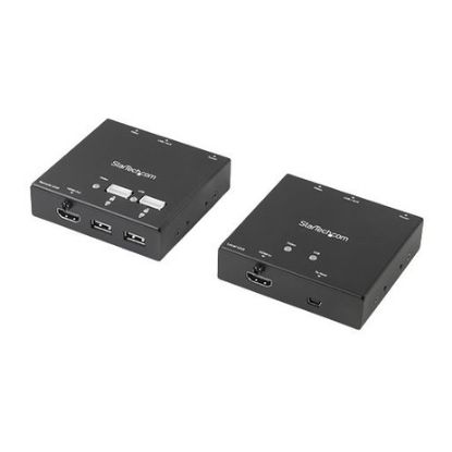 Imagem de Extensor StarTech HDMI + USB ST121USBHD Cat6 1080P - 50Mtr