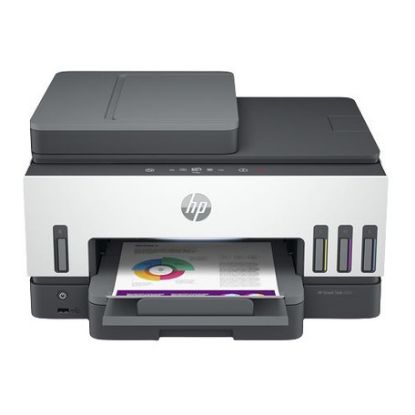 Imagem de Impressora HP Multifunções Cores Wireless Smart Tank 7605 (A4) (Reservatório de Tinta de Elevada ...