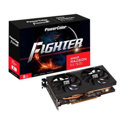 Imagem de Placa Gráfica Powercolor Radeon RX 7600 Fighter 8GB