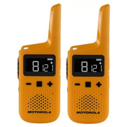 Imagem de Walkie Talkie Motorola T72 - 16 Canais/8Km Amarelo (Pack2)