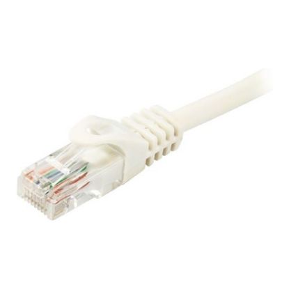 Imagem de Cabo de Rede RJ45 Equip Cat.6A U/UTP Branco - 5Mtr