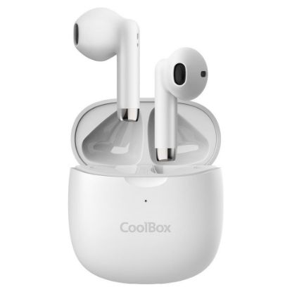 Imagem de Auriculares True Wireless CoolBox TWS-01 Bluetooth Branco