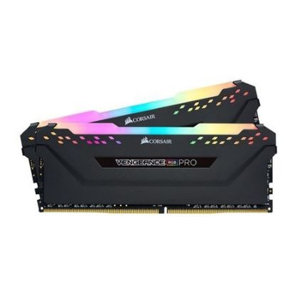 Imagem de Dimm DDR4 Pack 2x 16GB (32GB) Corsair CL18 3600Mhz Vengeance RGB PRO Preta