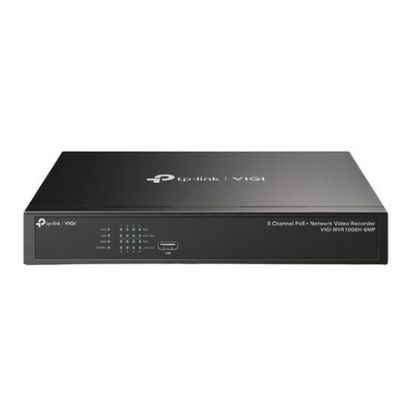 Imagem de Gravador de Videovigilância TP-Link VIGI NVR1008H-8MP PoE Network 8 Channel 1-Bay