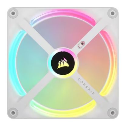 Imagem de Ventoinha 140mm Corsair iCUE Link QX140 RGB PWM Branca