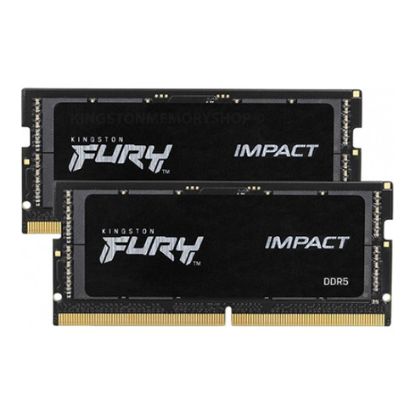 Imagem de SODimm DDR5 Pack 2x 32GB (64GB) Kingston CL40 5600Mhz 2Rx8 Fury Impact