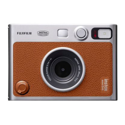 Imagem de Câmara Fotográfica Instantânea Instax Mini Evo Castanha