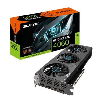 Imagem de Placa Gráfica Gigabyte GeForce RTX 4060 EAGLE OC 8GB DLSS3