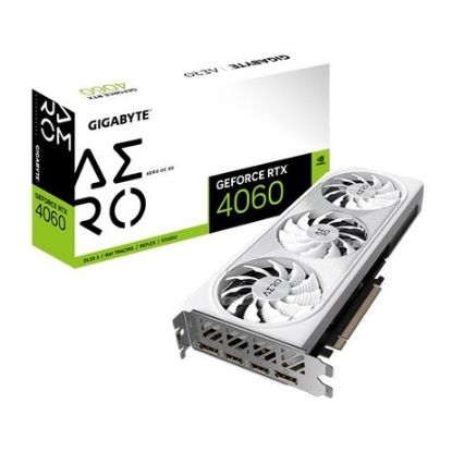 Imagem de Placa Gráfica Gigabyte GeForce RTX 4060 AERO OC 8GB DLSS3