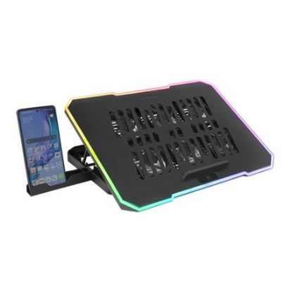 Imagem de Base Refrigeração Mars Gaming MNBC7 16" LED RGB + 2x USB + Stand Preto