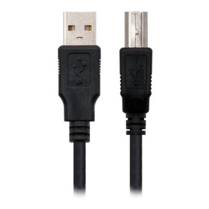 Imagem de Cabo USB2.0 TipoA-B Ewent Preto - 5Mtr