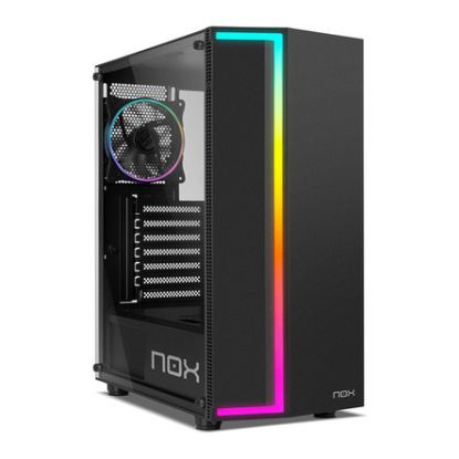 Imagem de Caixa NOX Infinity Gamma ARGB Preta (ATX) (Vidro Temperado)