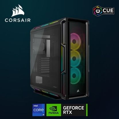 Imagem de Computador Powered by Corsair iCUE Blast Extreme i9 64GB SSD 2TB RTX 4080 Preto