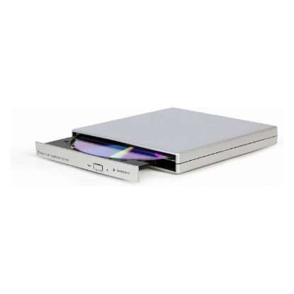 Imagem de Gravador DVD USB2.0 Gembird Cinza
