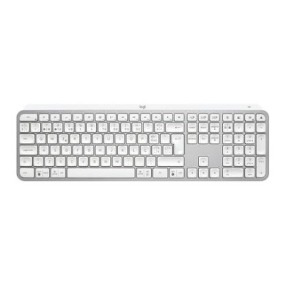 Imagem de Teclado Logitech MX Keys S Bluetooth Iluminado Cinza Claro (PT)