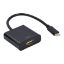 Imagem de Cabo Adaptador Type-C p/ HDMI 4K 60Hz M/F Gembird Preto - 15cm