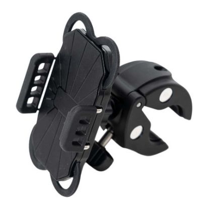Imagem de Suporte Bicicleta/Trotinete Universal Youin Preto p/ Smartphone
