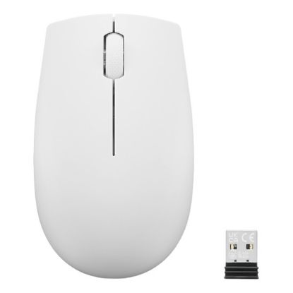 Imagem de Rato Lenovo 300 Compact Wireless Branco