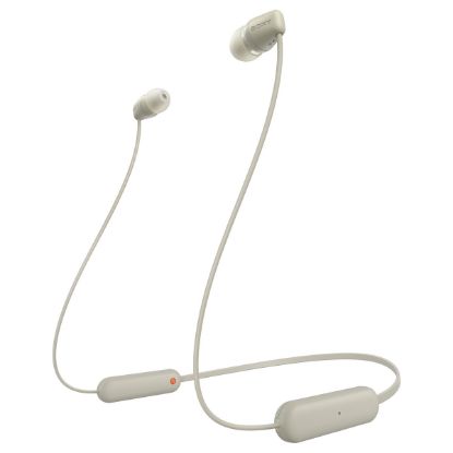 Imagem de Auriculares Sony WIC-100C Bluetooth Bege