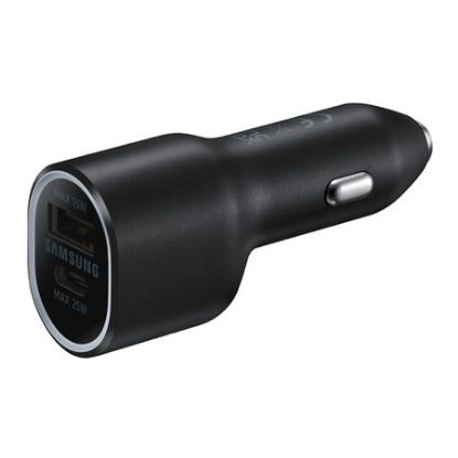 Imagem de Carregador de Isqueiro Samsung USB + Type-C 40W Preto
