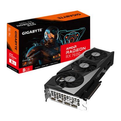 Imagem de Placa Gráfica Gigabyte Radeon RX 7600 GAMING OC 8GB