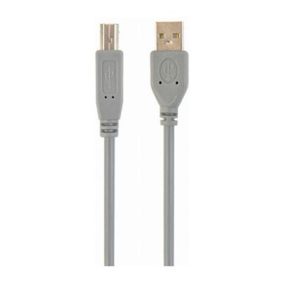 Imagem de Cabo USB2.0 TipoA-B Gembird Cinza - 1.8Mtr