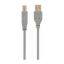 Imagem de Cabo USB2.0 TipoA-B Gembird Cinza - 1.8Mtr