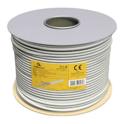 Imagem de Bobine de Rede RJ45 Gembird Cat.6 UTP AWG24 Cinza - 305Mtr