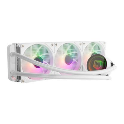 Imagem de Cooler CPU NOX Hummer H-360 ARGB Liquid Branco