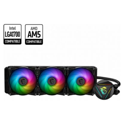 Imagem de Cooler CPU MSI MAG CoreLiquid 360R V2 ARGB Preto