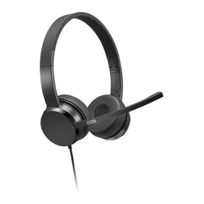 Imagem de Headset Lenovo Stereo USB Preto