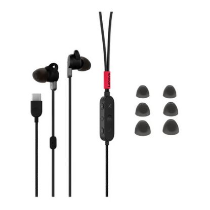 Imagem de Auriculares Lenovo Go ANC Type-C Preto