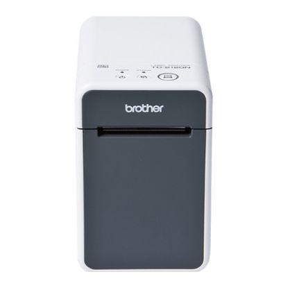 Imagem de Impressora Térmica Etiquetas e Talões Brother TD-2125N 63mm (USB/RJ45/Serie) Branca