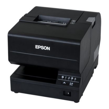 Imagem de Impressora Térmica Talões Epson TM-J7200 58mm (USB/RJ45) Preta