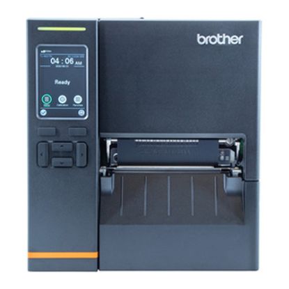 Imagem de Impressora Térmica Etiquetas Brother Industrial TJ-4121 102mm (USB/RJ45/Serie) Preta
