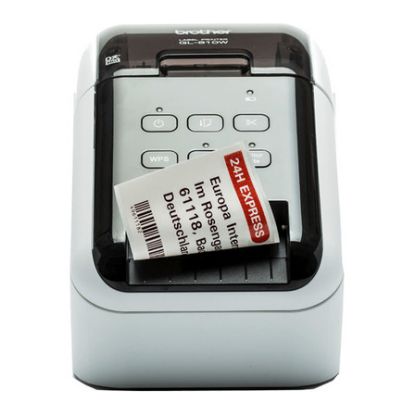 Imagem de Impressora Térmica Etiquetas Brother QL-810WC 62mm (USB/Wireless) Branca