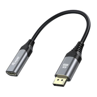 Imagem de Cabo Adaptador DisplayPort p/ HDMI M/F 4K 60Hz Equip