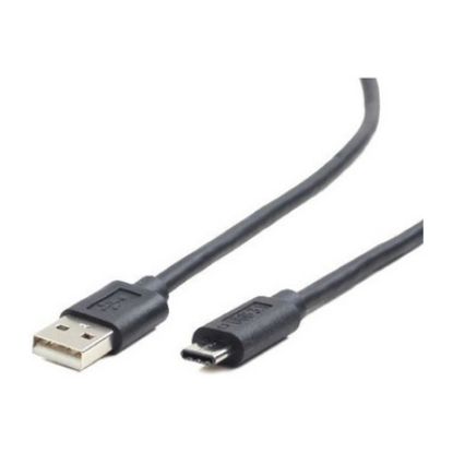 Imagem de Cabo USB2.0 p/ Type-C Gembird Preto - 1.8Mtr