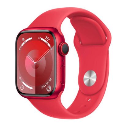 Imagem de Apple Watch Series 9 GPS + Cellular Alumínio (PRODUCT) Red | Bracelete Sport (PRODUCT) Red - S/M ...
