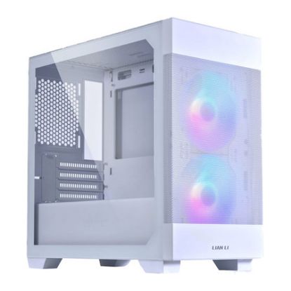 Imagem de Caixa Lian Li Lancool 205M Mesh Branca (Micro-ATX) (Vidro Temperado)