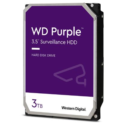 Imagem de Disco Western Digital SATA 3TB 5400rpm 256MB Purple