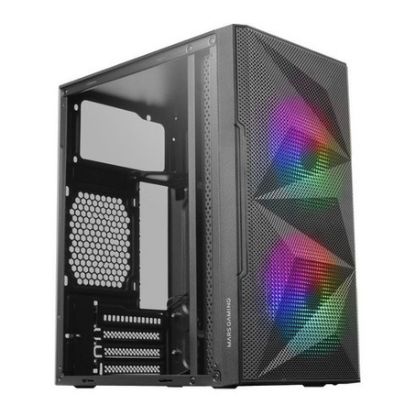 Imagem de Caixa Mars Gaming MCME Preta (Micro-ATX) (Vidro Temperado)