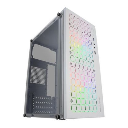 Imagem de Caixa Mars Gaming MCCORE Branca (Micro-ATX) (Vidro Temperado)