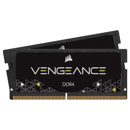 Imagem de SODimm DDR4 Pack 2x 16GB (32GB) Corsair CL22 3200Mhz Vengeance Preta