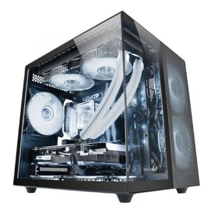 Imagem de Caixa Mars Gaming MC-NOVAM Preta (Micro-ATX) (Vidro Temperado)