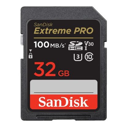 Imagem de Secure Digital Sandisk Extreme Pro UHS-I 32GB Class10 (U3) 4K 360 90/100MB/s