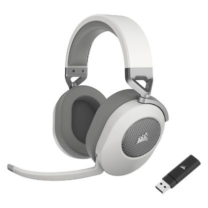 Imagem de Headset Corsair HS65 7.1 Wireless Branco V2